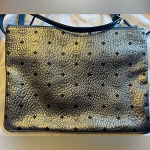 MCM Visetos Pouch Crossbody Bag